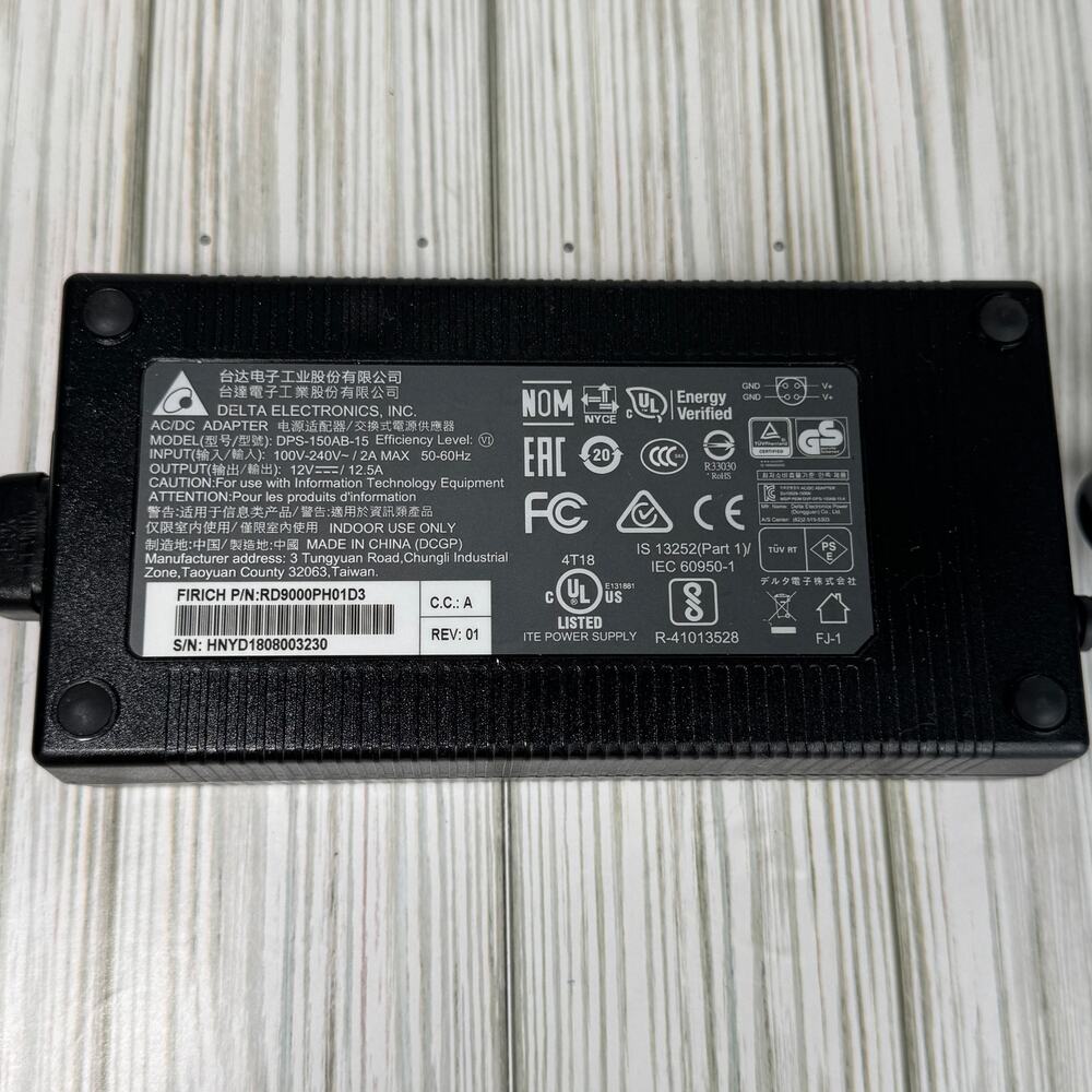 Genuine DELTA AC/DC Adapter DPS-150AB-15‎ Power Supply With Cord